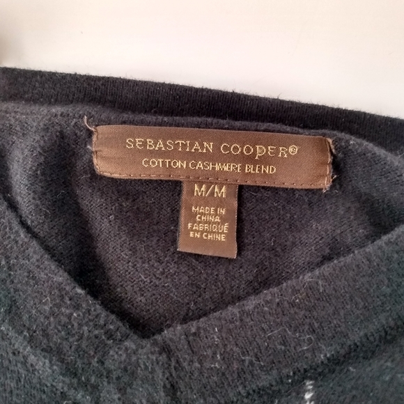 Sabastian Cooper Cashmere Blend Sweater Size M - Picture 9 of 11